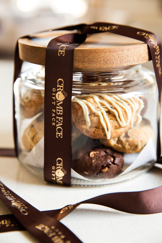 Premium Glass Cookie Jar